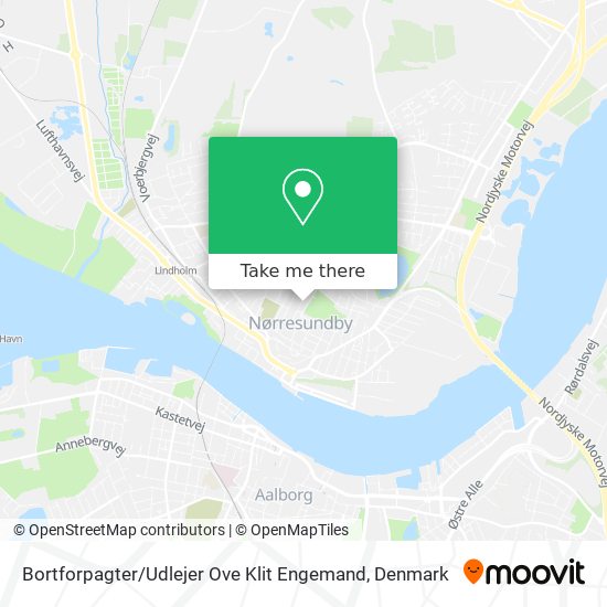 Bortforpagter / Udlejer Ove Klit Engemand map