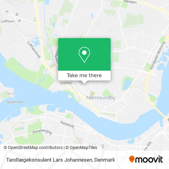 Tandlægekonsulent Lars Johannesen map
