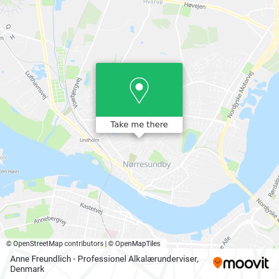 Anne Freundlich - Professionel Alkalærunderviser map