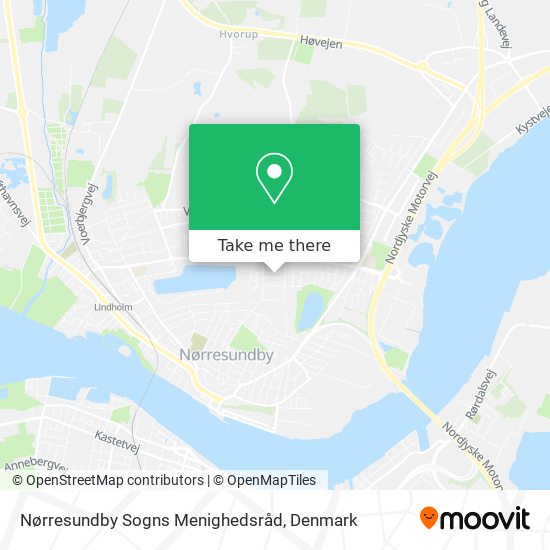 Nørresundby Sogns Menighedsråd map