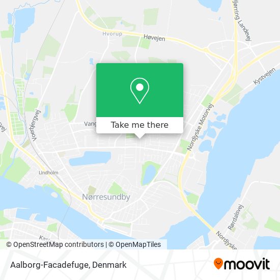 Aalborg-Facadefuge map