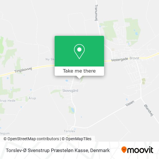 Torslev-Ø Svenstrup Præsteløn Kasse map