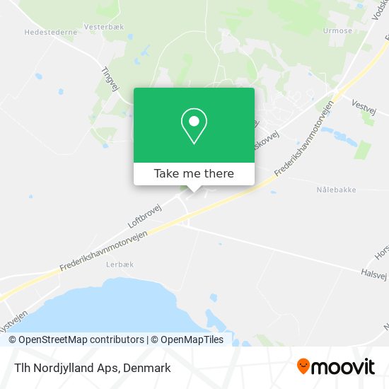 Tlh Nordjylland Aps map