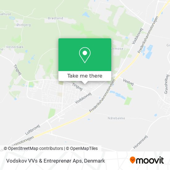 Vodskov VVs & Entreprenør Aps map