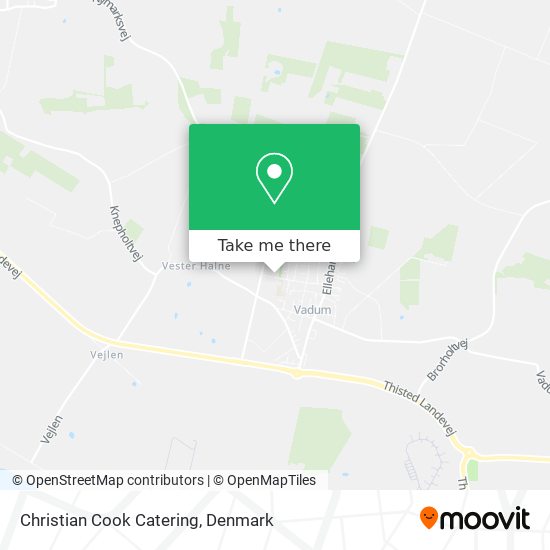 Christian Cook Catering map