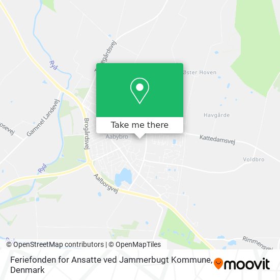 Feriefonden for Ansatte ved Jammerbugt Kommune map