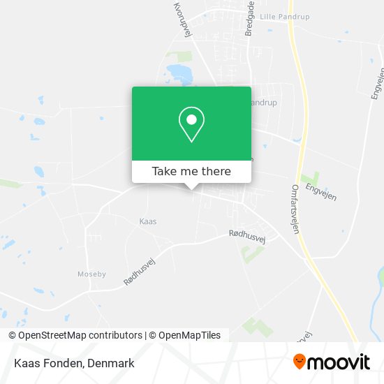 Kaas Fonden map