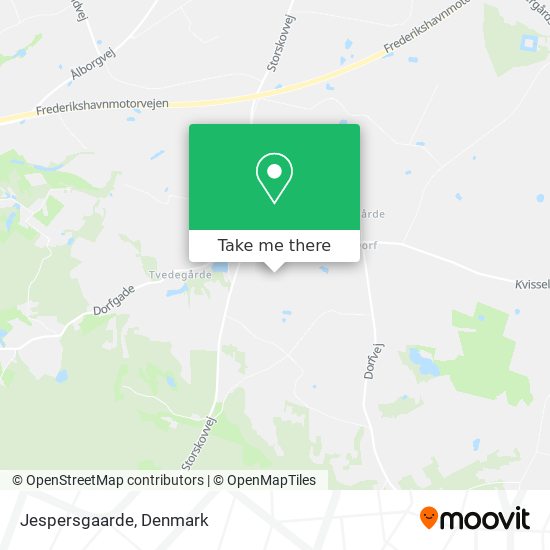 Jespersgaarde map