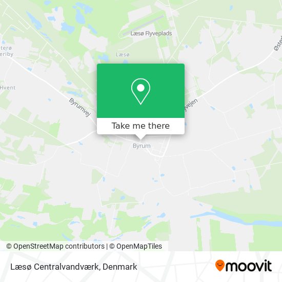 Læsø Centralvandværk map