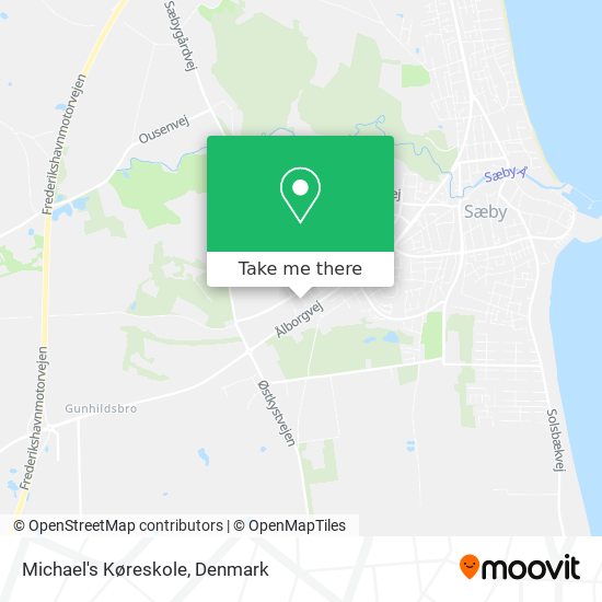 Michael's Køreskole map