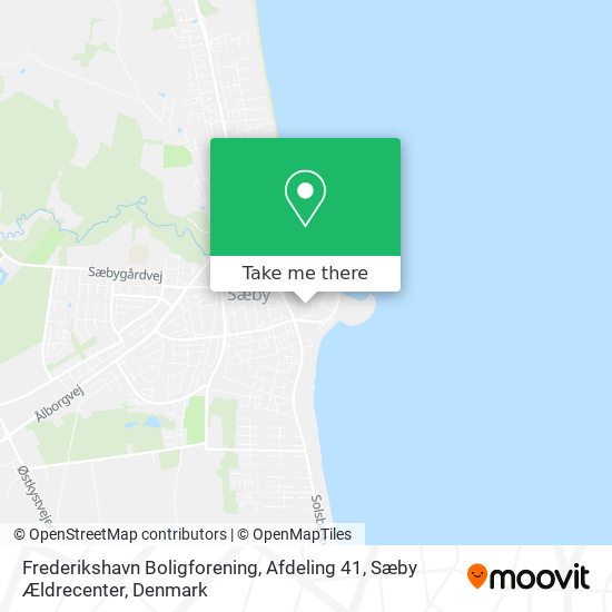 Frederikshavn Boligforening, Afdeling 41, Sæby Ældrecenter map
