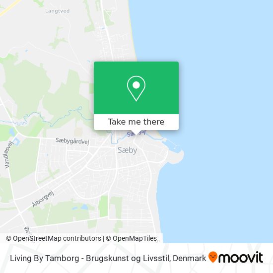 Living By Tamborg - Brugskunst og Livsstil map