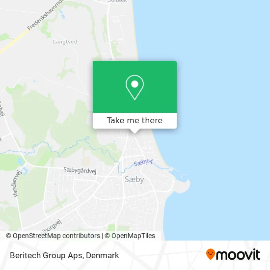 Beritech Group Aps map