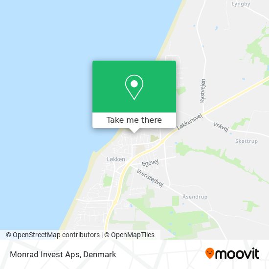 Monrad Invest Aps map