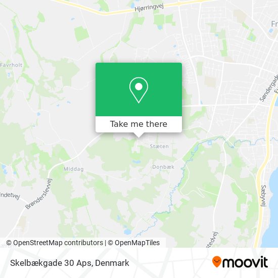 Skelbækgade 30 Aps map