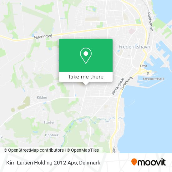 Kim Larsen Holding 2012 Aps map