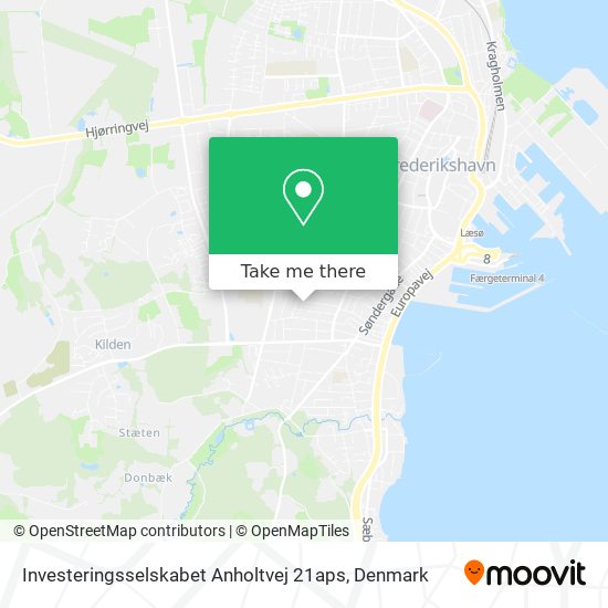 Investeringsselskabet Anholtvej 21aps map