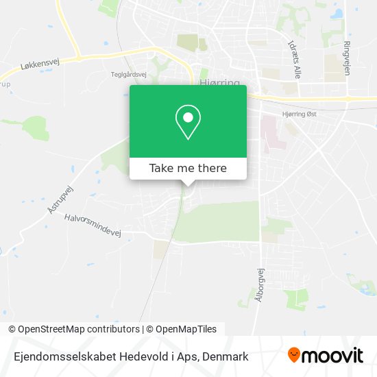 Ejendomsselskabet Hedevold i Aps map