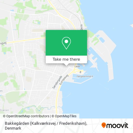 Bakkegården (Kalkværksvej / Frederikshavn) map