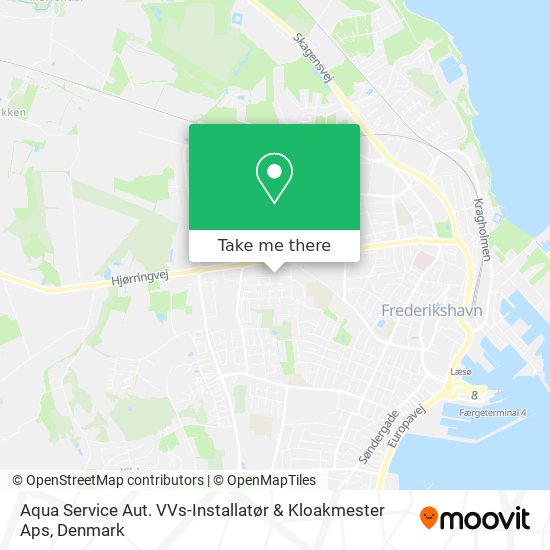 Aqua Service Aut. VVs-Installatør & Kloakmester Aps map