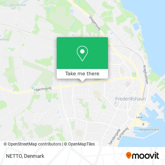 NETTO map