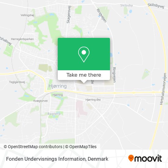 Fonden Undervisnings Information map