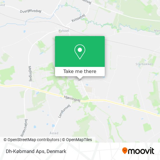 Dh-Købmand Aps map