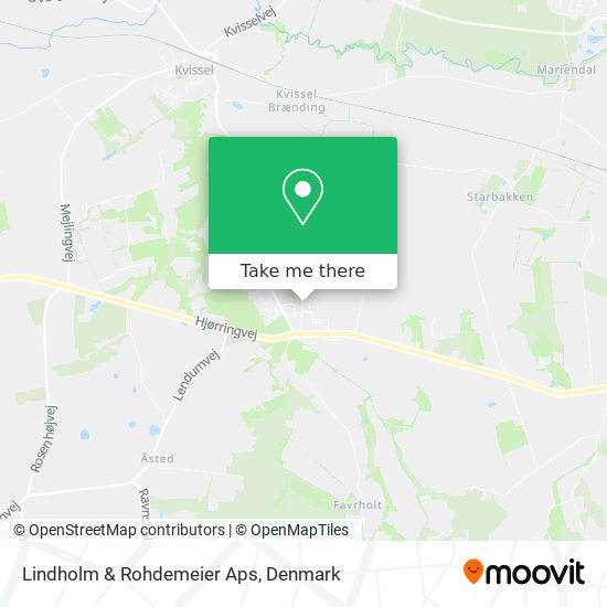 Lindholm & Rohdemeier Aps map