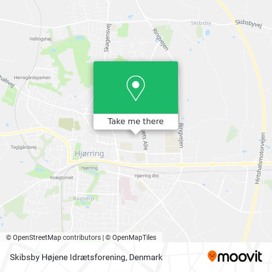 Skibsby Højene Idrætsforening map