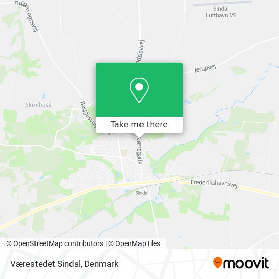 Værestedet Sindal map