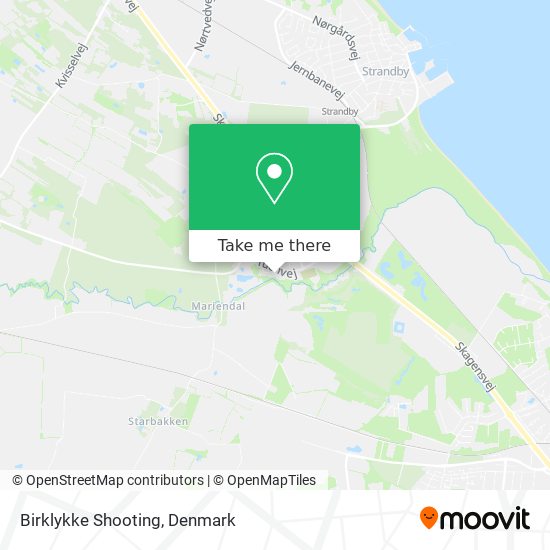 Birklykke Shooting map