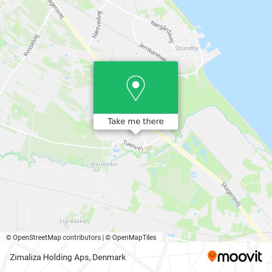 Zimaliza Holding Aps map