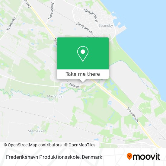 Frederikshavn Produktionsskole map