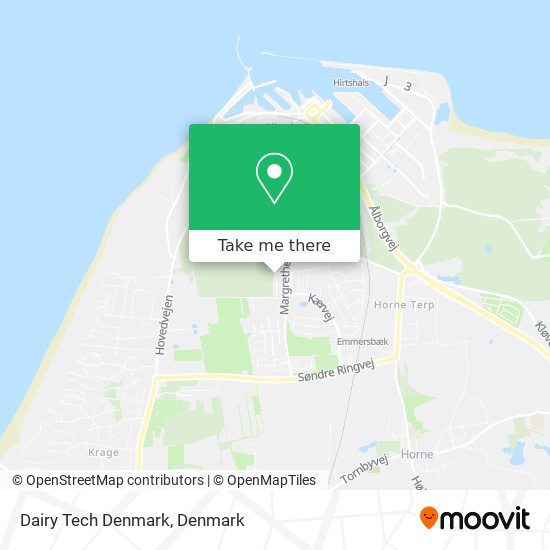 Dairy Tech Denmark map