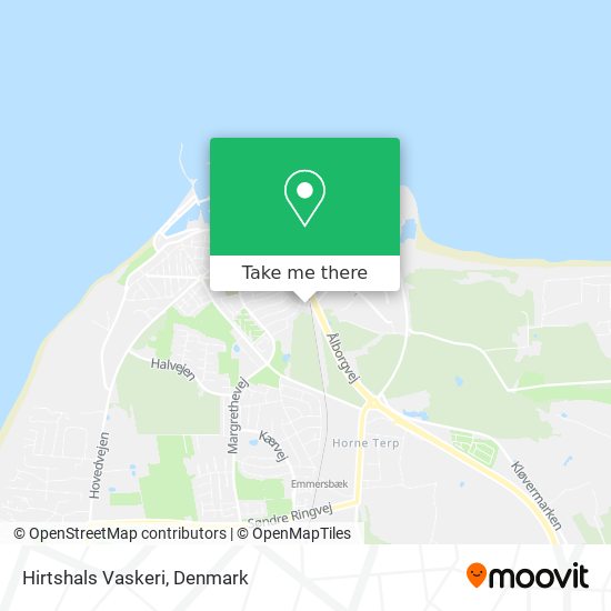 Hirtshals Vaskeri map