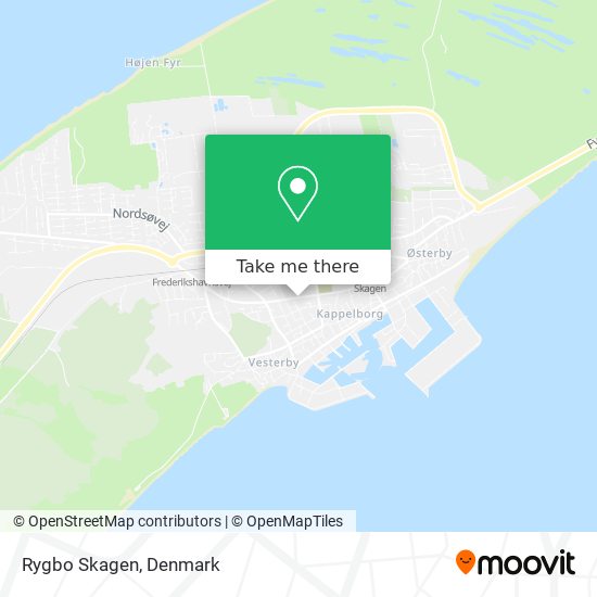 Rygbo Skagen map