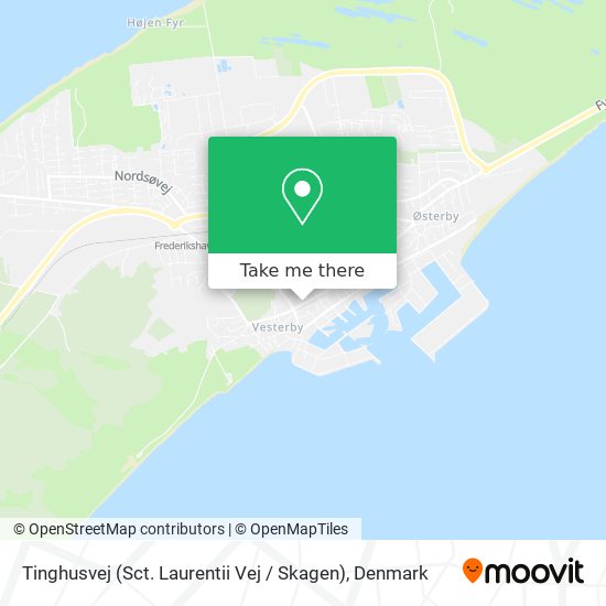 Tinghusvej (Sct. Laurentii Vej / Skagen) map