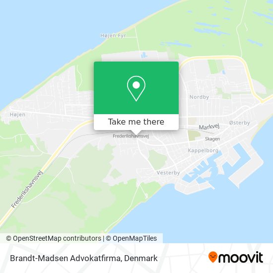 Brandt-Madsen Advokatfirma map