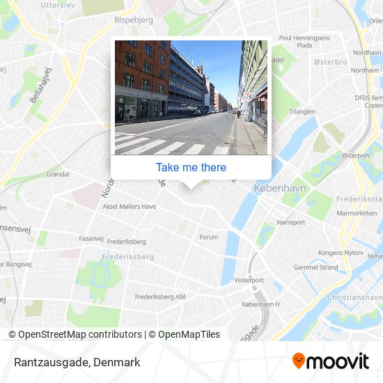 How get to Rantzausgade København by Bus, Train or Metro?