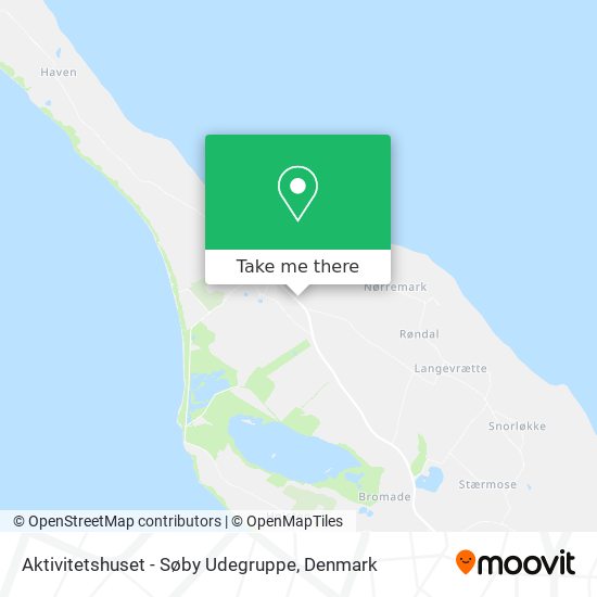 Aktivitetshuset - Søby Udegruppe map