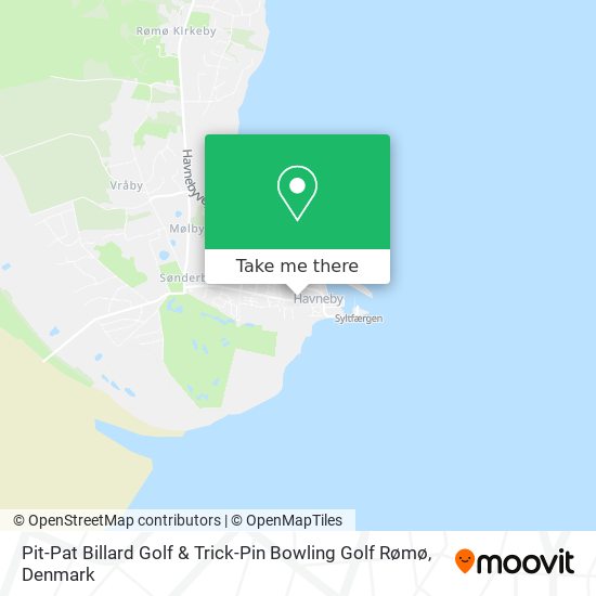 Pit-Pat Billard Golf & Trick-Pin Bowling Golf Rømø map