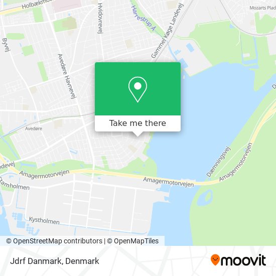 Jdrf Danmark map