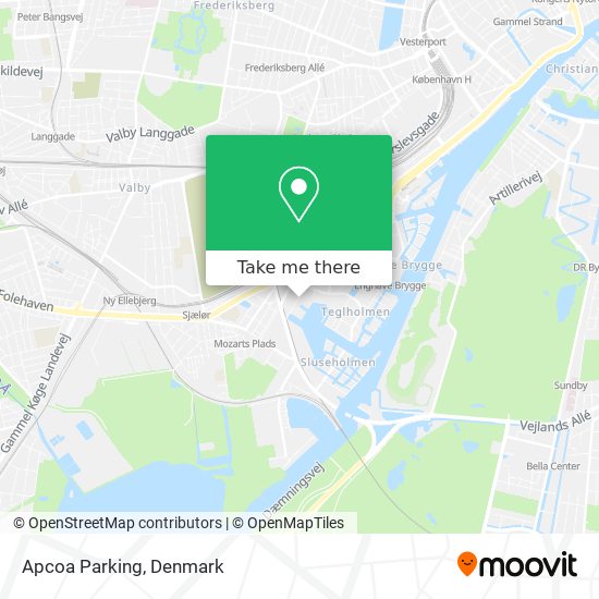 Apcoa Parking map