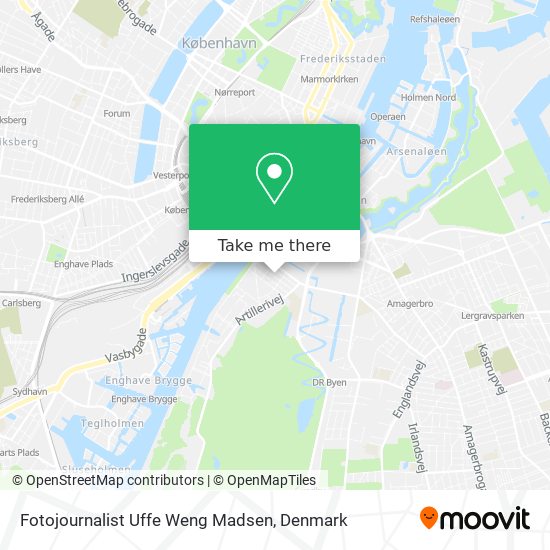 Fotojournalist Uffe Weng Madsen map