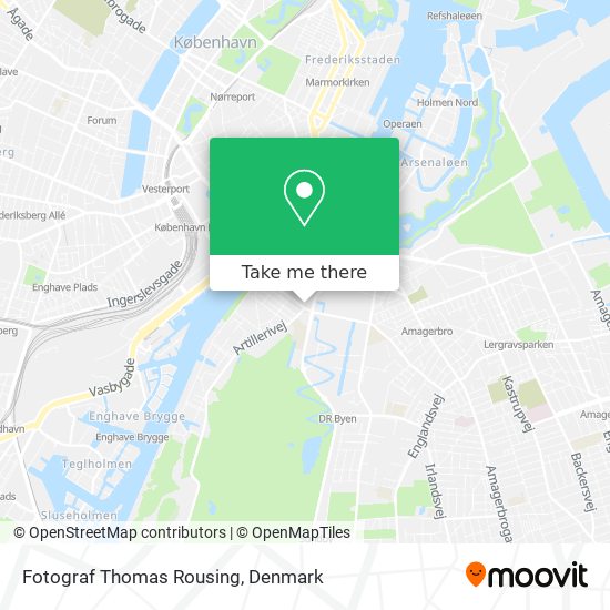 Fotograf Thomas Rousing map
