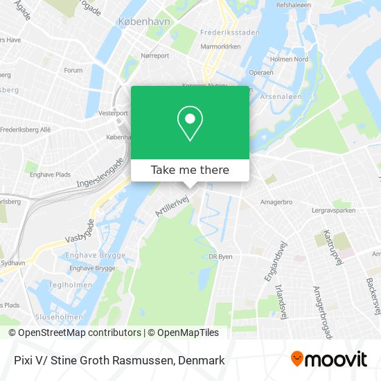 Pixi V/ Stine Groth Rasmussen map