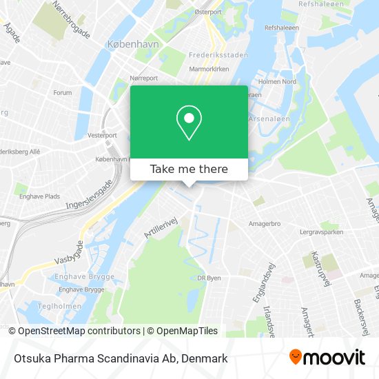 Otsuka Pharma Scandinavia Ab map