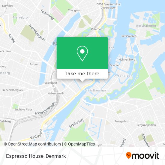 Espresso House map