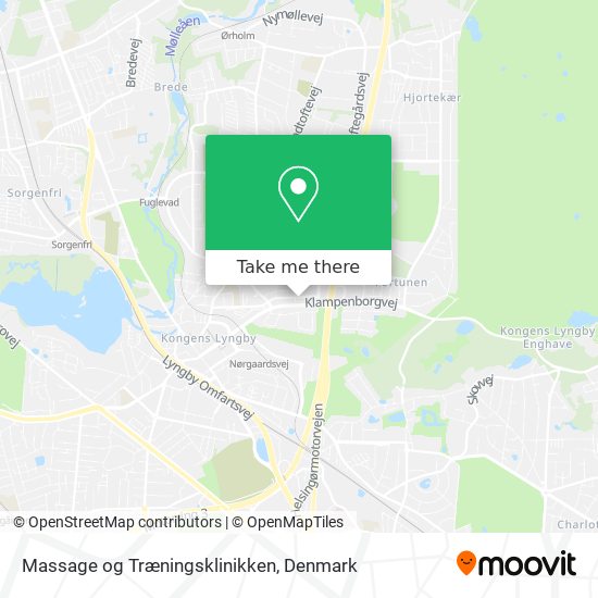 Massage og Træningsklinikken map