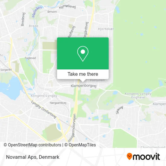 Novamal Aps map